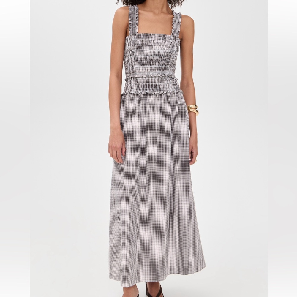 Hill House Home Brown Gingham Azalea Nap Dress